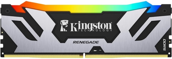 Kingston Fury Renegade RGB 32GB (2x16GB) 8000MHz DDR5 RAM (KF580C38RSAK2/32TR) - CL38, XMP & EXPO, Gümüş Kiti