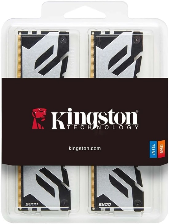 Kingston Fury Renegade 32GB (2x16GB) 7200MHz DDR5 RAM (KF572C38RSK2/32TR) - CL38, Gümüş Siyah, XMP Oyuncu Bellek