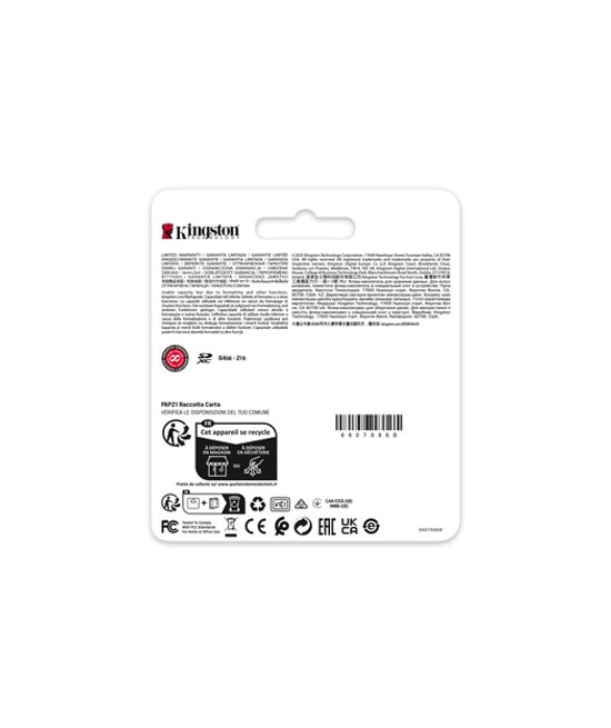 Kingston 256GB Canvas React Plus SDXC (SDR2V6/256GB) - 280MB/s Okuma, 150MB/s Yazma, UHS-II, U3, V60 Hafıza Kartı