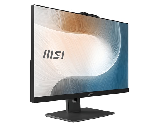 MSI Modern AM242P 23.8" FHD AIO PC (1M-2269XEU) - Intel Core 5 120U, 8GB DDR5, 512GB SSD, FreeDOS, Siyah PC