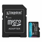 Kingston 1TB Canvas Go Plus G4 microSDXC (SDCG4/1TB) - 200MB/s Okuma, 160MB/s Yazma, C10, U3, V30, A2 Kart