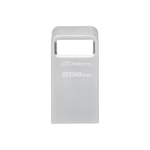 Kingston DataTraveler Micro 256GB USB 3.2 Gen 1 Flash Bellek (DTMC3G2/256GB) - 200MB/s Okuma, Metal Tasarım