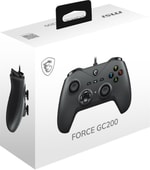 MSI Force GC200 Siyah PC/Android Oyun Kolu - Kablolu, Çift Titreşim Motoru, 2m Kablo, Analog Kontrol, 18 Tuşlu