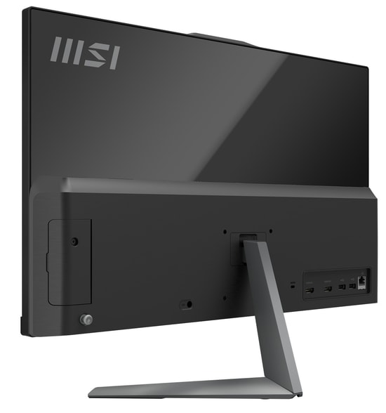 MSI Modern AM242 24" FHD AIO PC (1M-2268XEU) - Intel Core 5 120U, 8GB DDR5, 512GB SSD, FreeDOS, Siyah Bilgisayar
