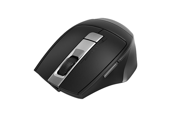 A4 Tech FB35CS-GREY Gri Kablosuz Optik Mouse - 2400 DPI, Bluetooth ve 2.4G Nano, Şarjlı, 6 Tuşlu, Ergonomik Tasarım
