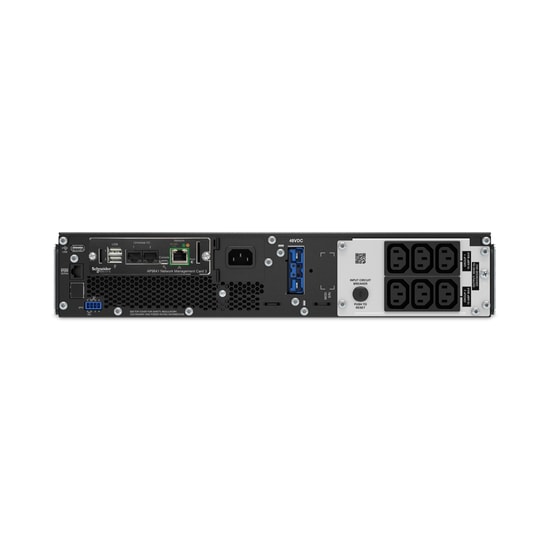 APC Smart-UPS SRT 1000VA (SRT1000RMXLI-NC) Online UPS - 230V, Rack Tipi 2U, Dahili Ağ Kartı, Tam Sinüs Dalga
