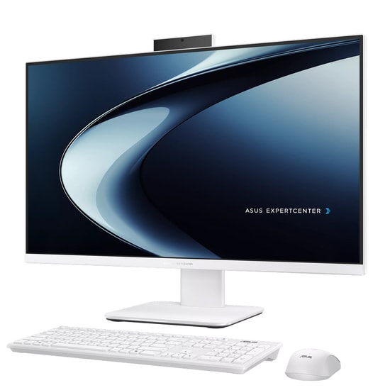 Asus PM640KA-AI516512W0D 23.8" FHD All-in-One PC - AMD Ryzen AI 5-330, 16GB DDR5 RAM, 512GB SSD, FreeDOS, Beyaz