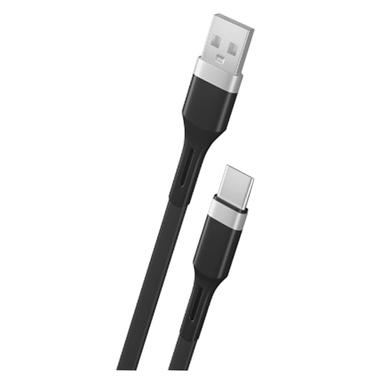 Teknonet TN-DC03 Plastik 100 cm Type-C Şarj ve Data Kablosu (NT-92569) - Siyah, Hızlı Şarj, Dosya Aktarım Desteği