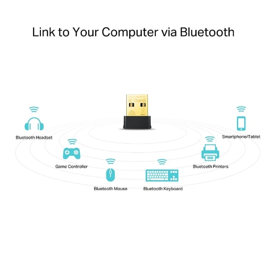 TP-Link Archer T600UB Nano AC600 Dual Band Wi-Fi Bluetooth 4.2 USB Adaptör - 600 Mbps, WiFi 5, Nano Boyut, Dahili Anten