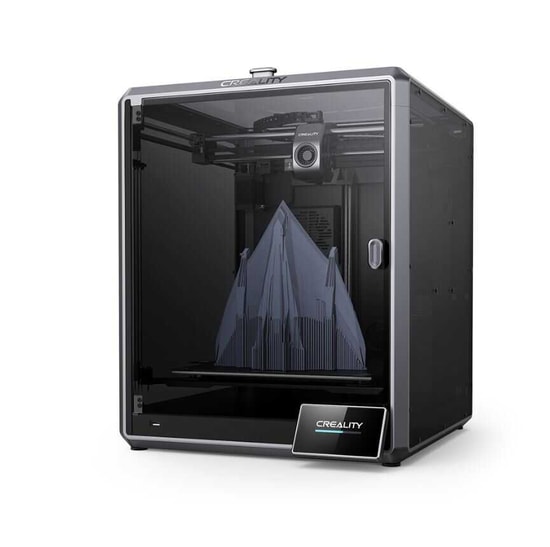 Creality K1 Max 3D Yazıcı (K1-MAX-FDM-600MMS-300MM-KAPALI-KASA) - 600mm/s Hız, Kapalı Kasa, 300x300x300mm Baskı Alanı