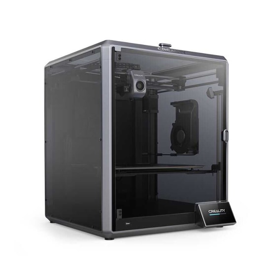 Creality K1 Max 3D Yazıcı (K1-MAX-FDM-600MMS-300MM-KAPALI-KASA) - 600mm/s Hız, Kapalı Kasa, 300x300x300mm Baskı Alanı