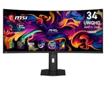 MSI MAG 341CQP QD-OLED X28 34" UWQHD 280Hz 0.03ms Curved Gaming Monitör - 3440x1440, 1800R, FreeSync Premium Pro