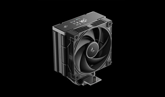 DeepCool AK400 G2 DIGITAL NYX İşlemci Hava Soğutucu - 120mm PWM Fan, Dijital Ekran, Intel ve AMD Uyumlu, Siyah Tasarım