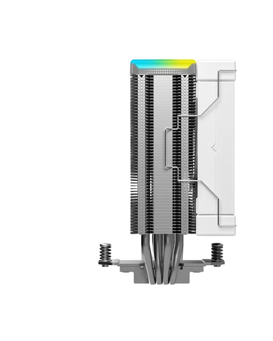 DeepCool AK400 DIGITAL SE WH Beyaz İşlemci Soğutucu - 120mm Fan, Dijital Ekran, Kule Tipi, AM5/LGA1700 Uyumlu