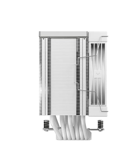 DeepCool AK700 DIGITAL NYX WH Beyaz İşlemci Soğutucu - Çift 120mm PWM Fan, Dijital Ekran, Intel-AMD Uyumlu