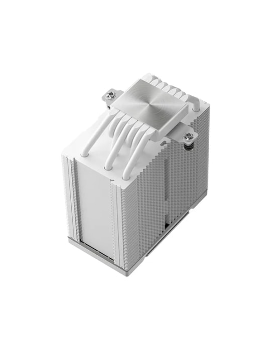 DeepCool AK700 DIGITAL NYX WH Beyaz İşlemci Soğutucu - Çift 120mm PWM Fan, Dijital Ekran, Intel-AMD Uyumlu