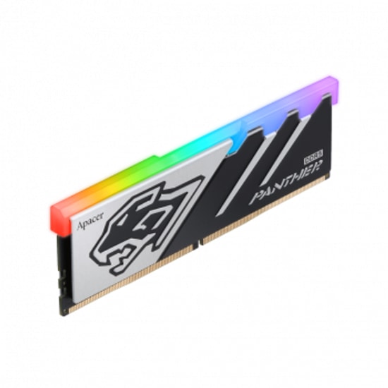 Apacer Panther RGB 16GB (1x16GB) 5200MHz CL38 DDR5 Gaming Ram (AH5U16G52C5229BAA-1) - Alüminyum Soğutucu Masaüstü Bellek