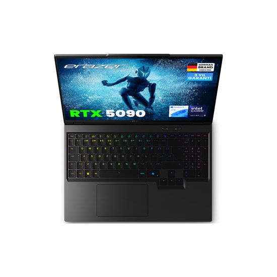ERAZER Beast 16 X10 MD600093 Ultra 9 290HX 64GB 2TB SSD RTX5090 16" MiniLED 300Hz Win11 Home Gaming Laptop