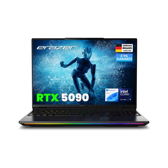 ERAZER Beast 16 X10 MD600094 Ultra 9 290HX 32GB 2TB SSD RTX5090 16" MiniLED 300Hz Win11 Home Gaming Laptop