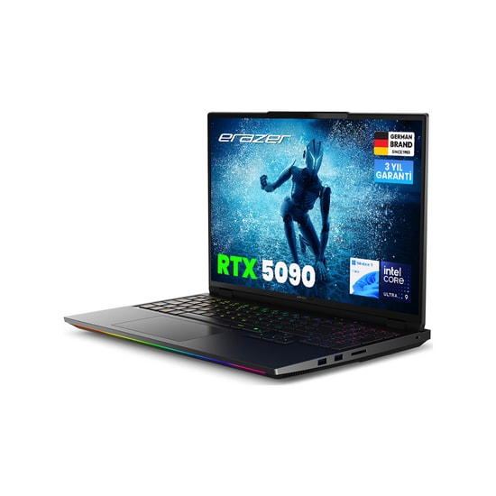 ERAZER Beast 16 X10 MD600094 Ultra 9 290HX 32GB 2TB SSD RTX5090 16" MiniLED 300Hz Win11 Home Gaming Laptop
