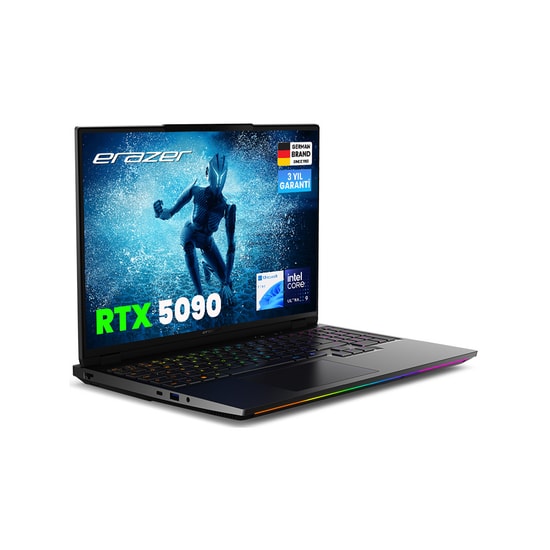 ERAZER Beast 16 X10 MD600094 Ultra 9 290HX 32GB 2TB SSD RTX5090 16" MiniLED 300Hz Win11 Home Gaming Laptop