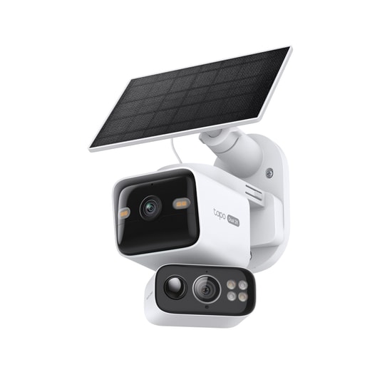 TP-Link Tapo C645D KIT 2K 3MP Güneş Enerjili Çift Lensli Wi-Fi Güvenlik Kamerası - 360 Derece, Akıllı Gece Görüşü