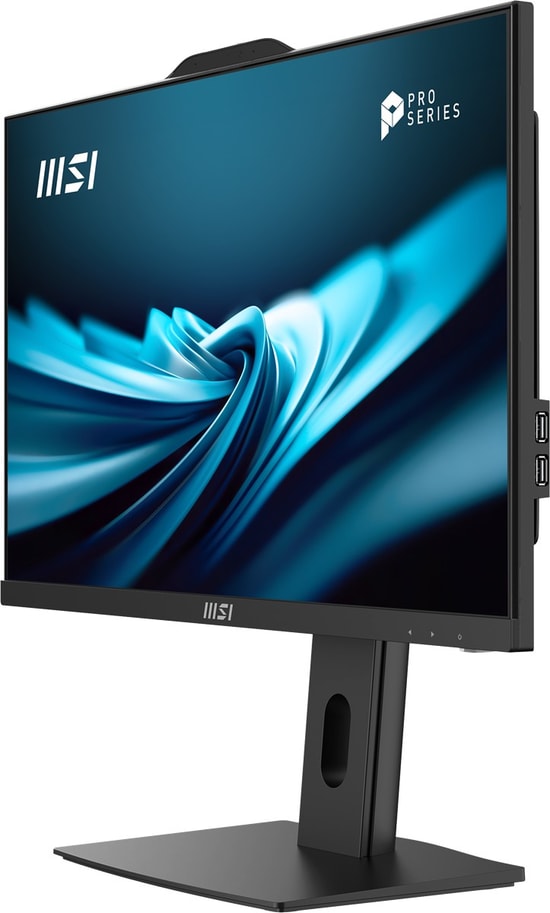 MSI PRO AP242P 14M-649XEU 23.8" FHD AIO PC - Intel i5-14400, 16GB DDR5, 512GB SSD, FreeDOS, Siyah Bilgisayar