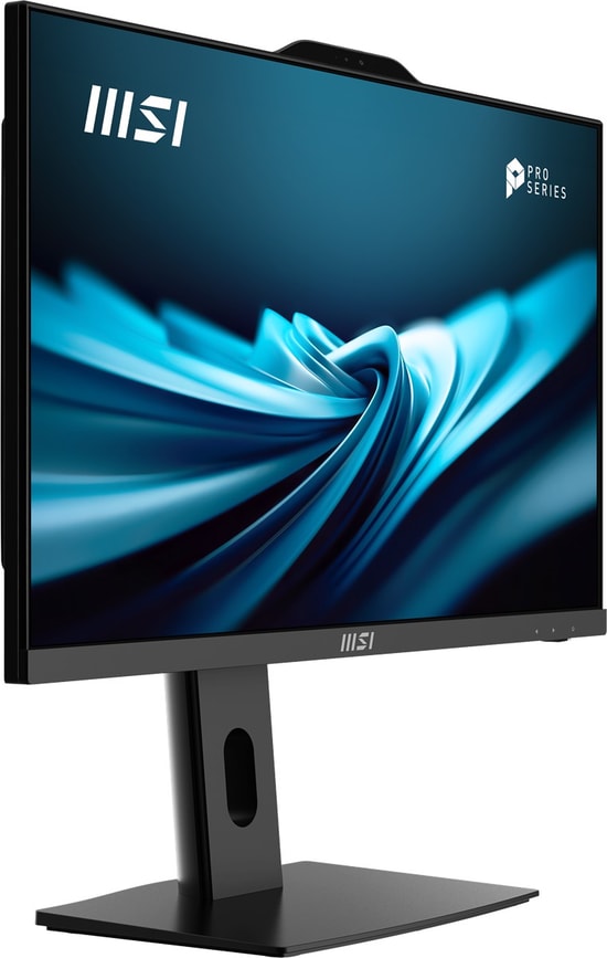 MSI PRO AP242P 14M-649XEU 23.8" FHD AIO PC - Intel i5-14400, 16GB DDR5, 512GB SSD, FreeDOS, Siyah Bilgisayar