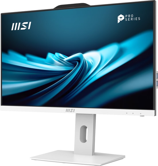 MSI PRO AP242P 14M-1201EU 23.8" FHD AIO PC - Intel i5-14400, 16GB DDR5, 512GB SSD, FreeDOS, Beyaz Bilgisayar