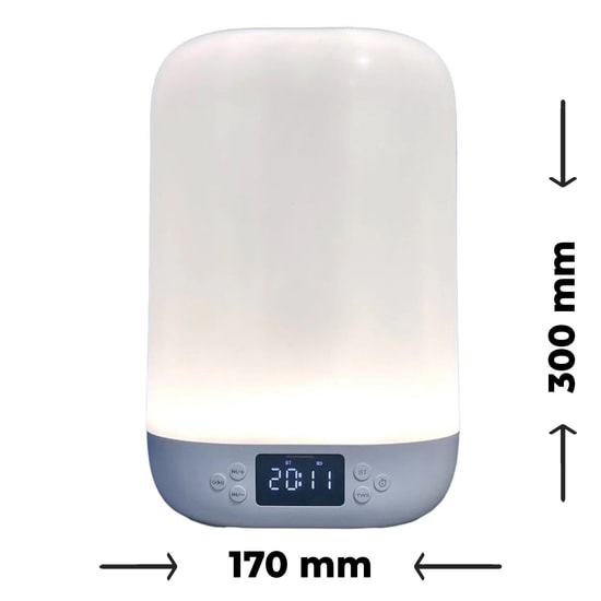 Musky MS8 Big Kablosuz Bluetooth Hoparlör (NT-102071) - Beyaz, Stereo Ses, FM Radyo, MP3 Player, 20 Saat Çalışma