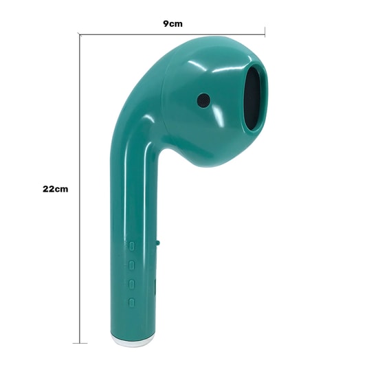 Sonia M1 Portable Kablosuz Hoparlör Yeşil NT-81089 - FM Radyo, MP3 Player, Mikrofonlu, 10-20m Menzil, Mono Ses