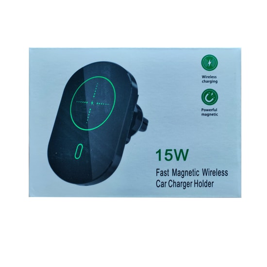 Nettech NT-96225 15W Kablosuz Wireless Şarj Standı (Siyah) - Hızlı Şarj Desteği, 12V Çıkış, 2100 mAh Giriş