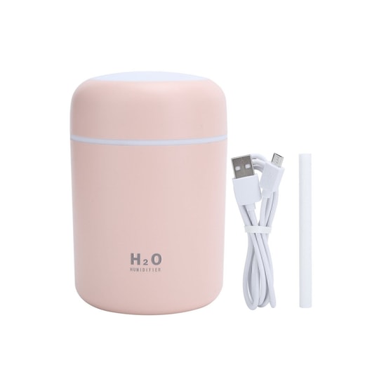 Nettech H201 Pembe Ev-Ofis-Okul Ortam Nemlendirici - H201-PEMBE, Taşınabilir Mini Hava Nemlendirme Cihazı (NT-115918)