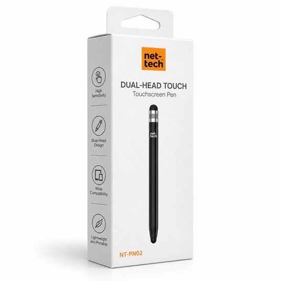 Teknonet NT-PN02 Dokunmatik Kalem (NT-112337) - Siyah, Alüminyum Gövde, Galaxy Note 9 N960 Uyumlu, Bluetooth 4.1