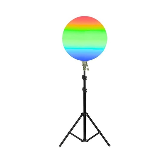 Nettech CS-2600 Siyah 8 inç RGB Led Ring Light Işık (NT-105880) - Mobil Cihaz Uyumlu, Alüminyum Gövde Aydınlatma