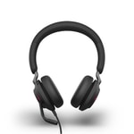 Jabra Evolve2 40 SE MS Stereo Kulaklık (24189-999-799) - Pasif Gürültü Önleme, Meşgul Işığı, USB-C/A Bağlantı