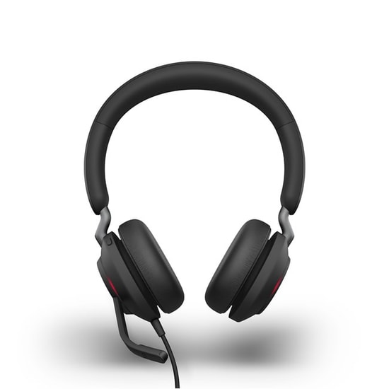 Jabra Evolve2 40 SE MS Stereo Kulaklık (24189-999-799) - Pasif Gürültü Önleme, Meşgul Işığı, USB-C/A Bağlantı