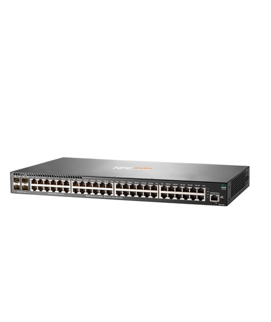 HPE Aruba 2930F 48G 4SFP+ Switch (JL254A) - 48 Port Gigabit, 4x10G SFP+ Uplink, Yönetilebilir Network Anahtarı