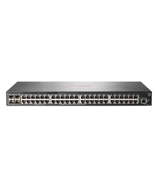 HPE Aruba 2930F 48G 4SFP+ Switch (JL254A) - 48 Port Gigabit, 4x10G SFP+ Uplink, Yönetilebilir Network Anahtarı