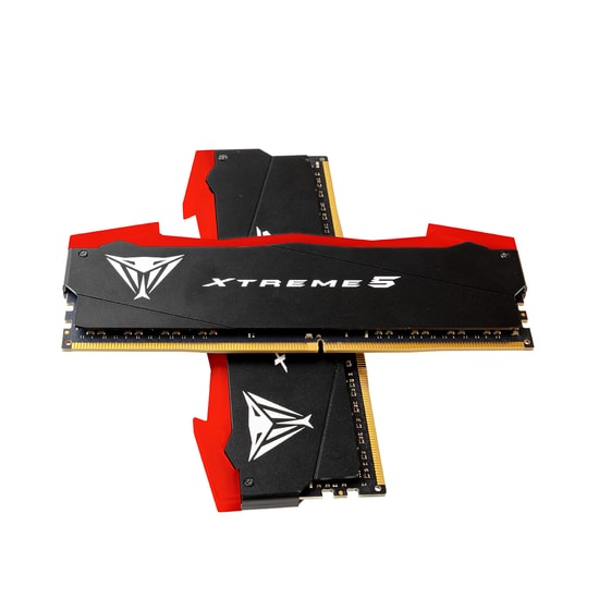 Patriot Viper Xtreme 5 32GB (2x16GB) 8200MHz DDR5 Ram PVX532G82C38K - CL38, 1.45V, Soğutuculu Gaming Bellek Kit