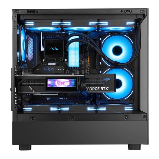 Segotep Endura Pro+ Siyah 850W 80+ Gold Midi Tower Kasa (ENDURA-PRO-850W-GOLD-SIYAH) - E-ATX, 6x ARGB Fan, PCIE 5.1