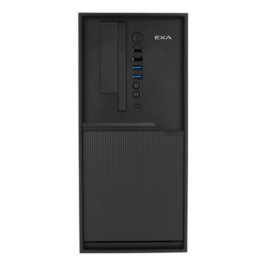 EXA CP073-502 i5-12400 16GB RAM 512GB M.2 SSD DOS Mini Tower Masaüstü Bilgisayar - 300W, Siyah, 9cm Fan, K&M Yok