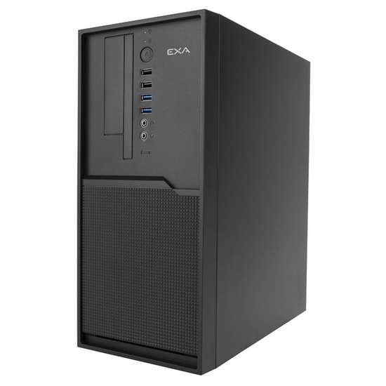 EXA CP073-502 i5-12400 16GB RAM 512GB M.2 SSD DOS Mini Tower Masaüstü Bilgisayar - 300W, Siyah, 9cm Fan, K&M Yok