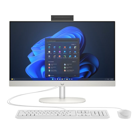 HP ProOne 245 G10 (D36C3ET) AMD Ryzen 3 7320U 23.8" FHD All In One PC - 8GB RAM, 512GB SSD, FreeDOS, Beyaz