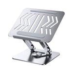 Rtako RS-CP84 Gri Tablet-Laptop 360 Derece Döner Braket Stand - Alüminyum Malzeme, İthalatçı Garantili (RS-CP84 GRI)
