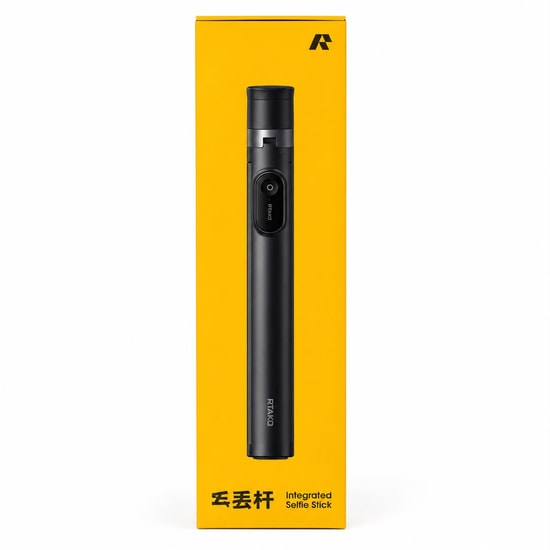 Rtako AB226 Siyah Telefon Multi-Function Tripod Standı (NT-119331) - Alüminyum, Bluetooth Kumandalı, 10m Menzil