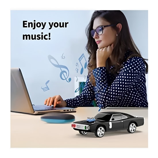 Nettech Wster WS-1968 Lacivert Car Speaker NT-117121 - Kablosuz Bluetooth Hoparlör, Stereo Ses, FM Radyo, Type-C USB