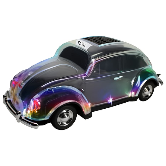 Nettech Wster WS-1937 Siyah Car Speaker NT-117112 - Kablosuz Bluetooth Hoparlör, Stereo Ses, FM Radyo, Led Işıklı