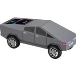 Nettech Wster WS-580 Gri Car Speaker NT-117106 - Kablosuz Bluetooth Hoparlör, Stereo Ses, FM Radyo, Led Pil Göstergeli
