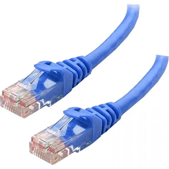 Uranium CAT6 Mavi Patch Kablo 2M (2 MT LZSH MAVİ) - 26AWG, LSZH, UTP, 250MHz Yüksek Hızlı Network Data Kablosu